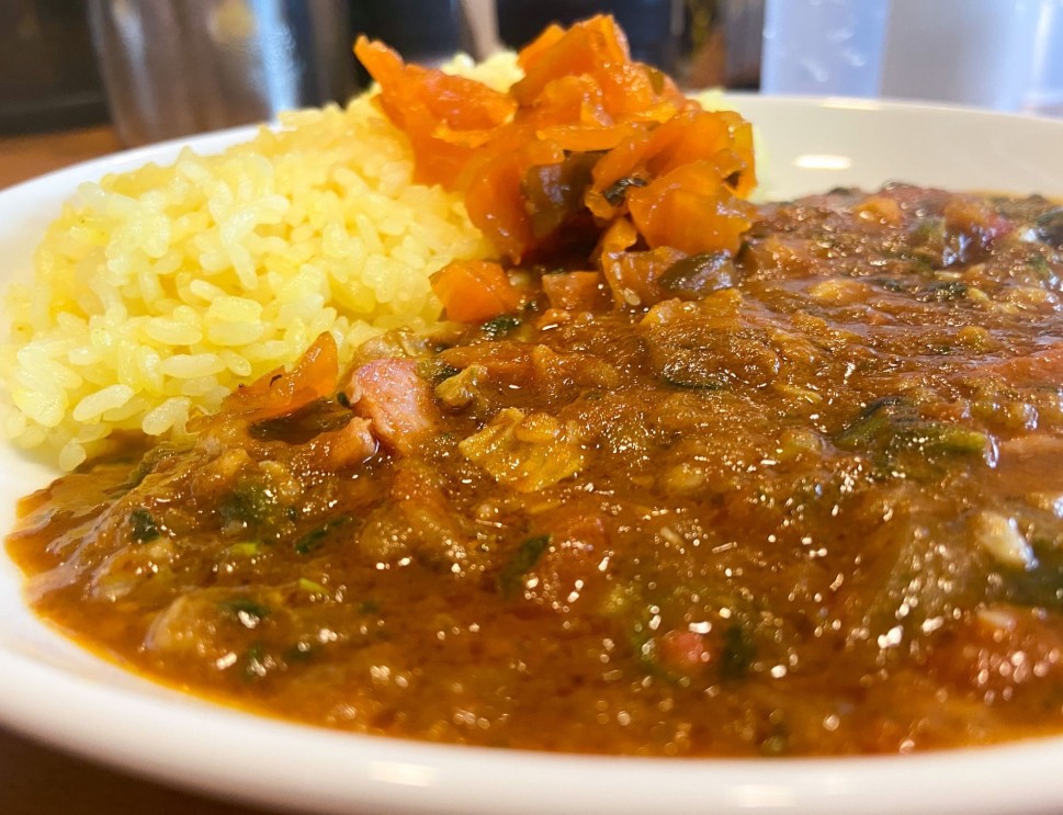 野菜カレー＆ベーコン 30辛
