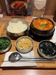 スンドゥブ定食　 6辛