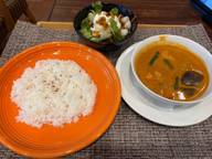 海老と夏野菜のレッドカレー 辛さ3