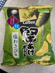 堅あげポテト 塩わさび味