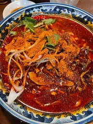 激麻辣鶏麺（紅X）