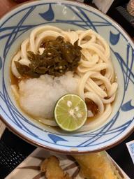 青唐おろしうどん 醤油 激辛