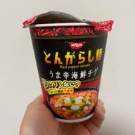 日清のとんがらし麺 うま辛海鮮チゲ