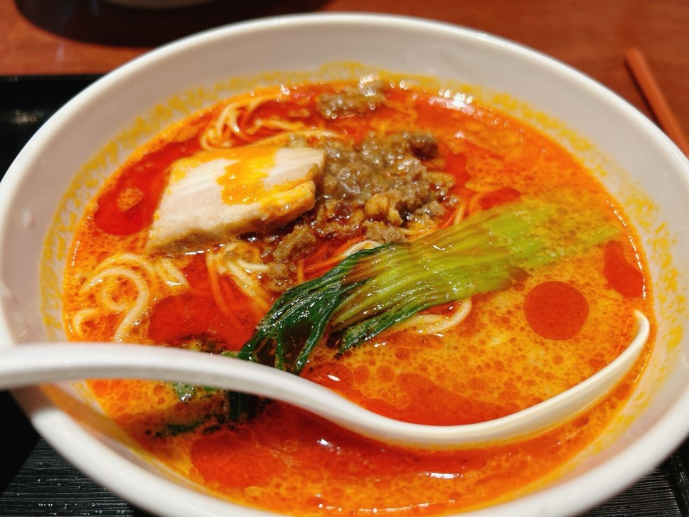 坦々麺（赤） 3辛