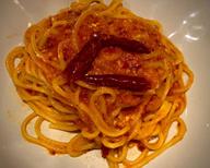 名物！悪魔パスタ 3辛