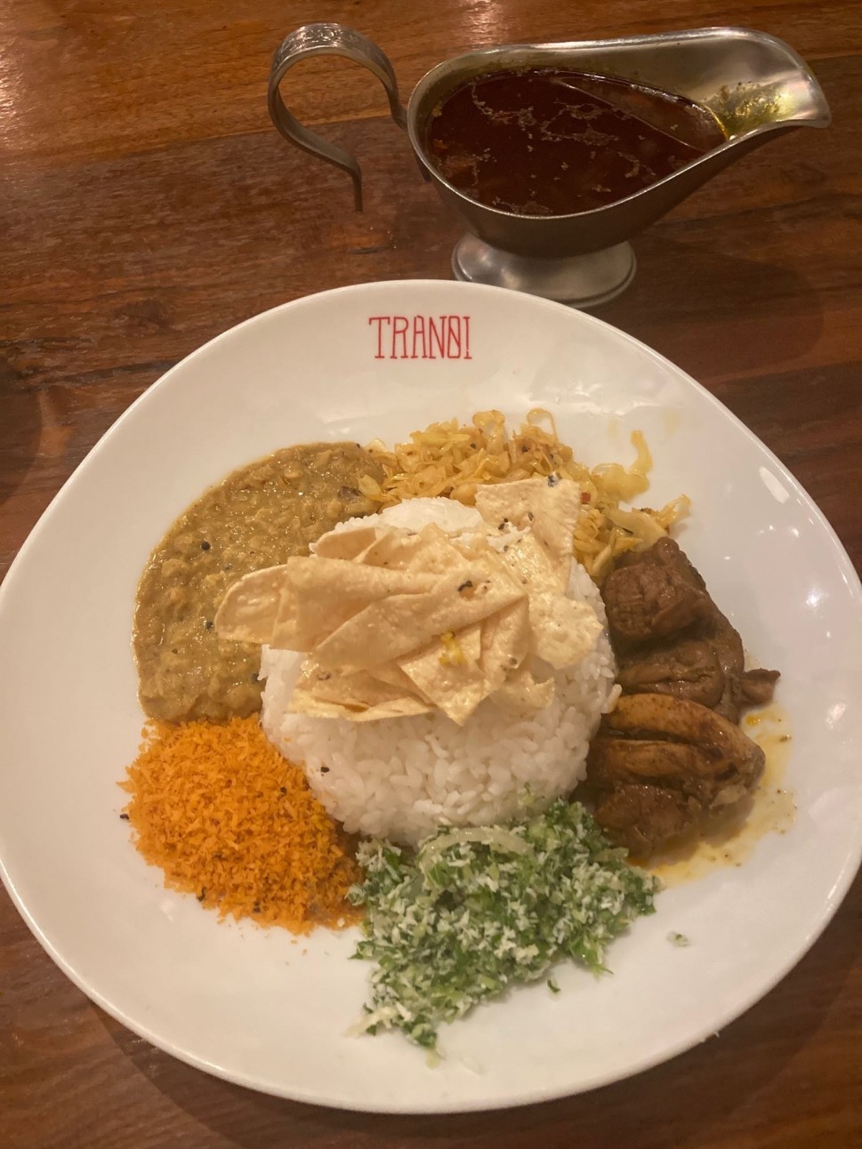 スリランカカレープレート/チキンカレー