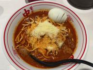 北極ラーメン（スープ少な目、もやし抜き、チーズ、粉チーズトッピング）