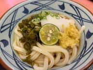 青唐おろしうどん 生姜増し