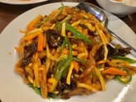 豚肉細切り四川炒め