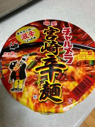 明星チャルメラ宮崎辛麺 激辛しょうゆ味