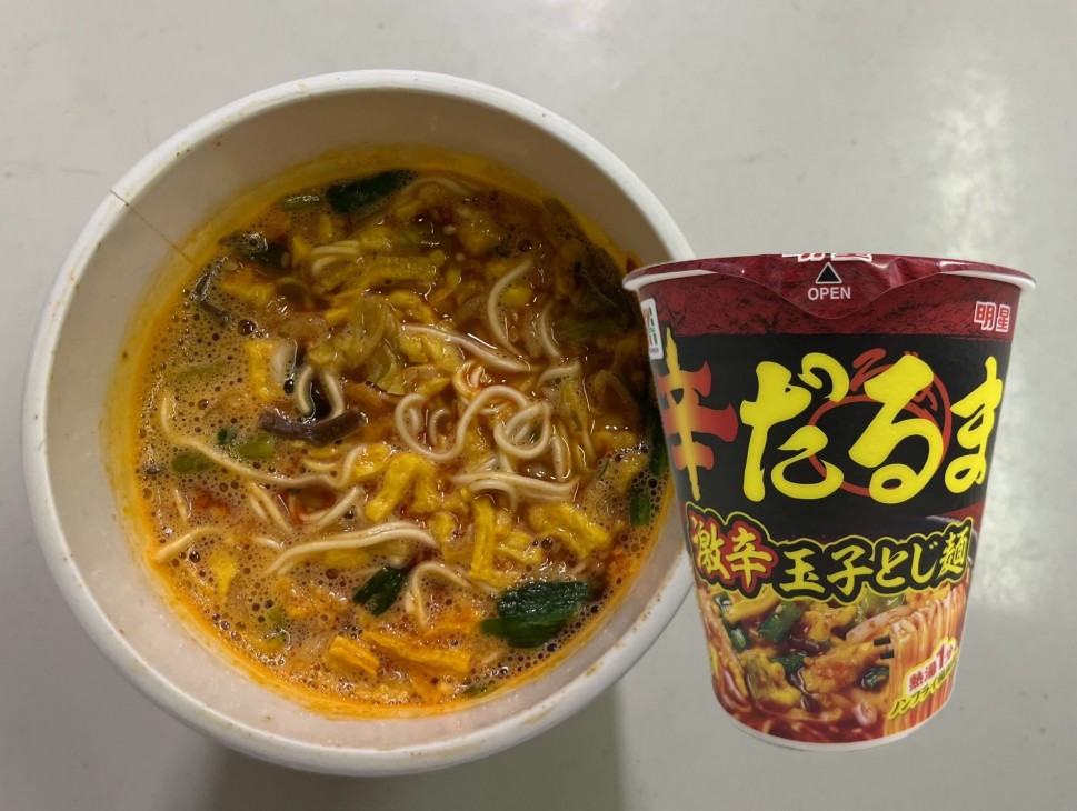 辛だるま 激辛玉子とじ麺