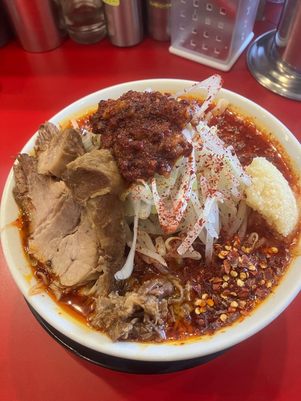 豚まぜそばRED ３辛