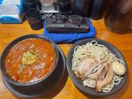 どて辛つけ麺中盛り グランドマスター大辛