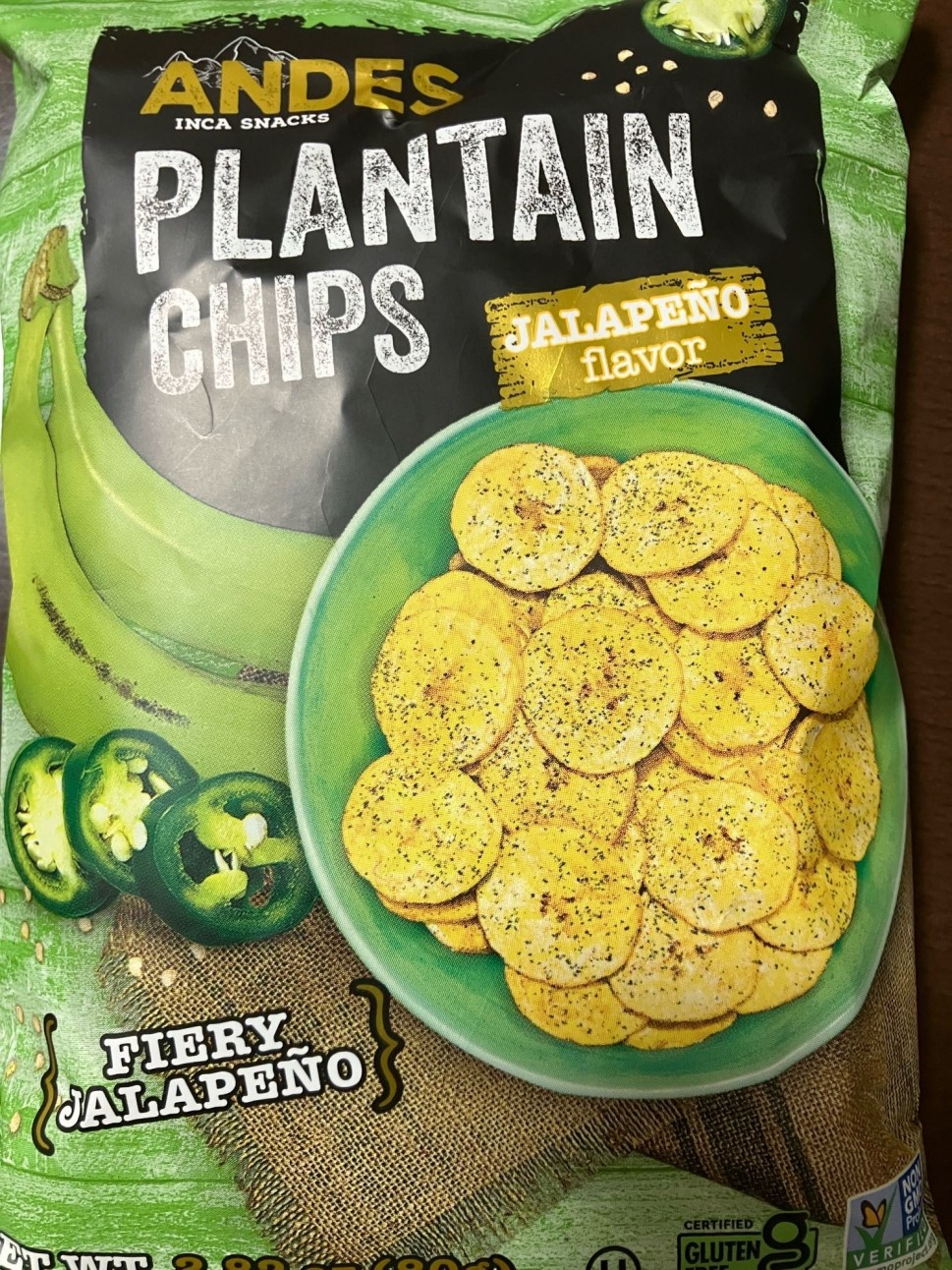 プランテンチップス ハラペーニョ味