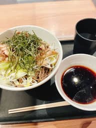 肉そば  温つけ