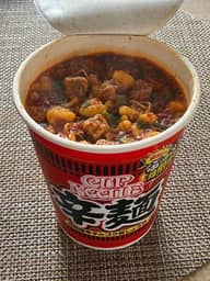 【統合済み】カップヌードル 辛麺 焙煎唐辛子のコク旨しょうゆ 辛さレベル4