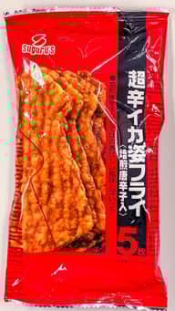 いか姿フライ 5枚超辛いか姿フライ（焙煎唐辛子入）