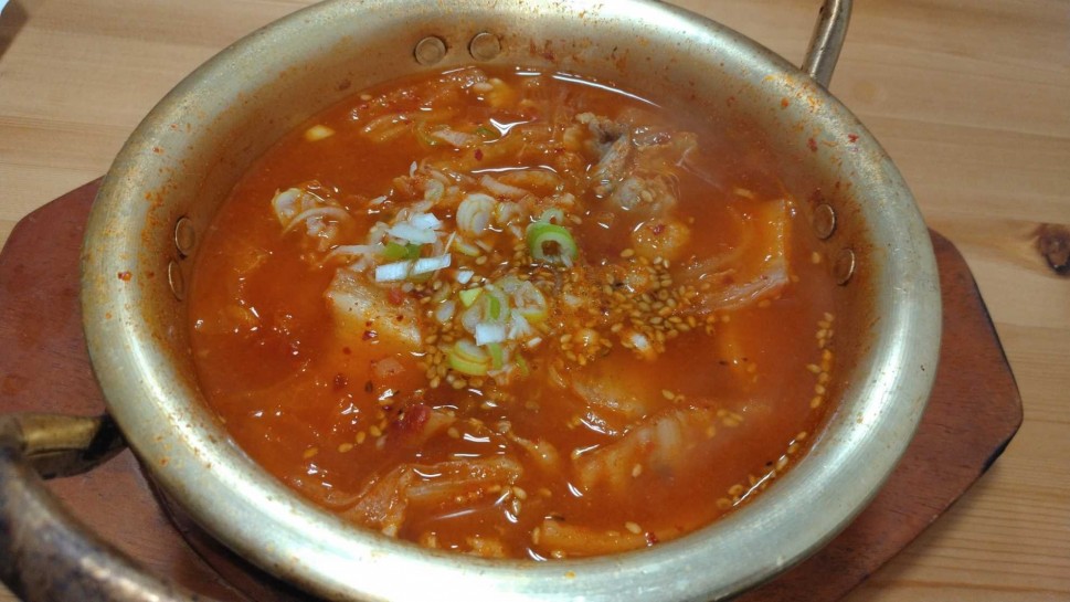 キムチチゲ 辛め