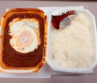 目玉焼きカレー  5000辛