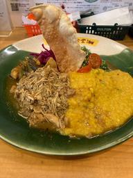 ブラックチキン&パリップ ハーフ