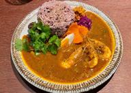 スパイスカレーSエビカレー その日まかせ