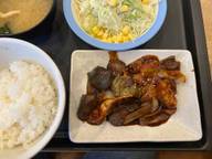豚と茄子の辛味噌炒め定食