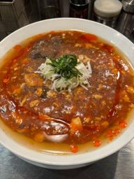 香辣麻婆麺 めちゃくちゃ辛い(店員さんが言うには)