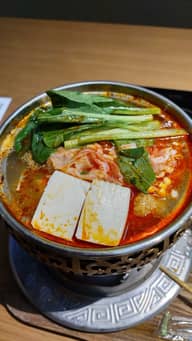 もつ鍋定食(麻辣風) 大