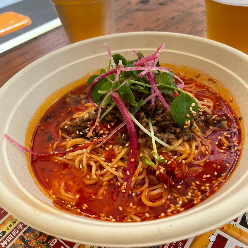 冷やし本場四川担々麺  地獄辛