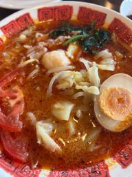 蟹小籠包入り！海鮮麻辣湯 ３辛