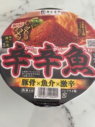 麺処井の庄監修 辛辛魚らーめん (2025)  豚骨×魚介×激辛
