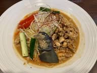 夏野菜の冷やし担担麺