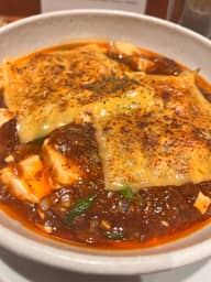 焼きチーズ麻婆麺 倍辛(4辛)