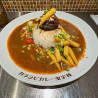 鬼金棒カラシビカレー＋ヤングコーン カラ鬼増し シビ普通