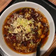 牛肉の四川風煮込み