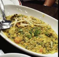 グリーンムング豆と玉子のカレー 唐辛子マーク1本