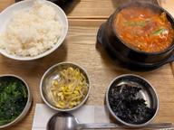 牛プルコギスンドゥブ定食5辛