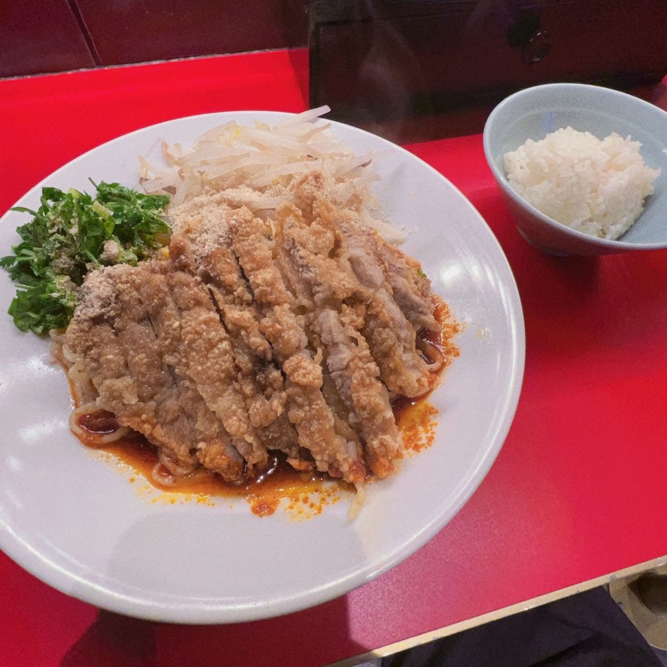 汁無スパイス排骨麺