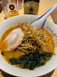 青辛味噌ラーメン 辛さレベル３