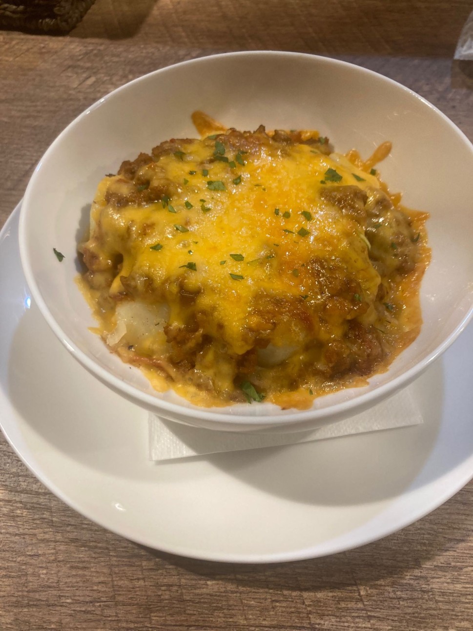 スパイシーポテトグラタン