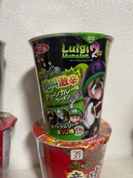 サッポロ一番 ルイージの絶叫激辛グリーンカレー味 ラーメン