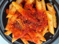 悪魔のアラビアータペンネ デス辛