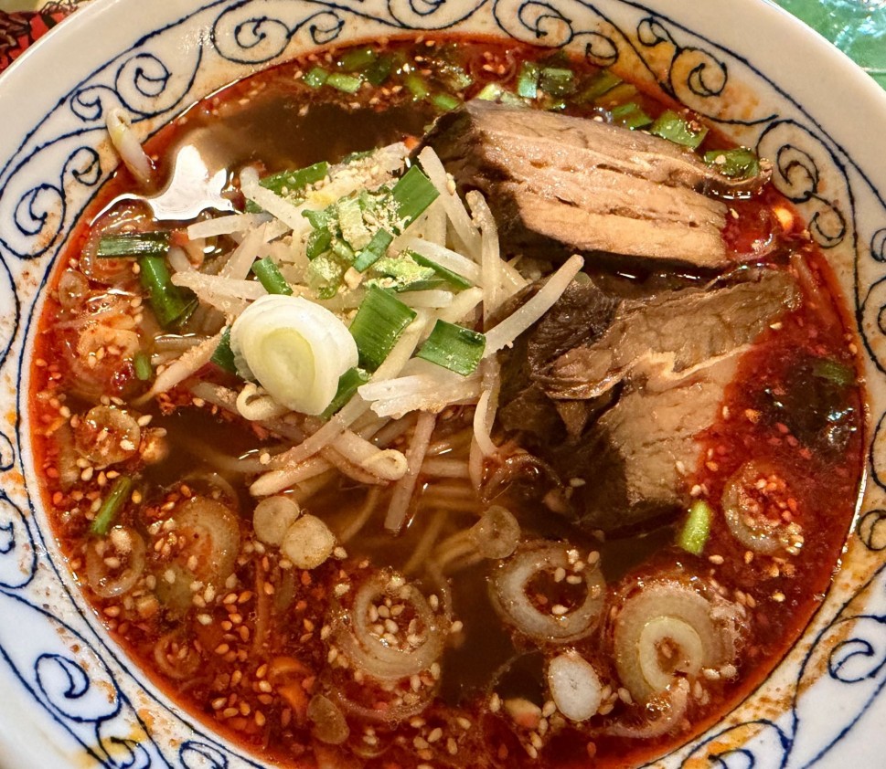 牛バラタンタン麺（紅麻辣）