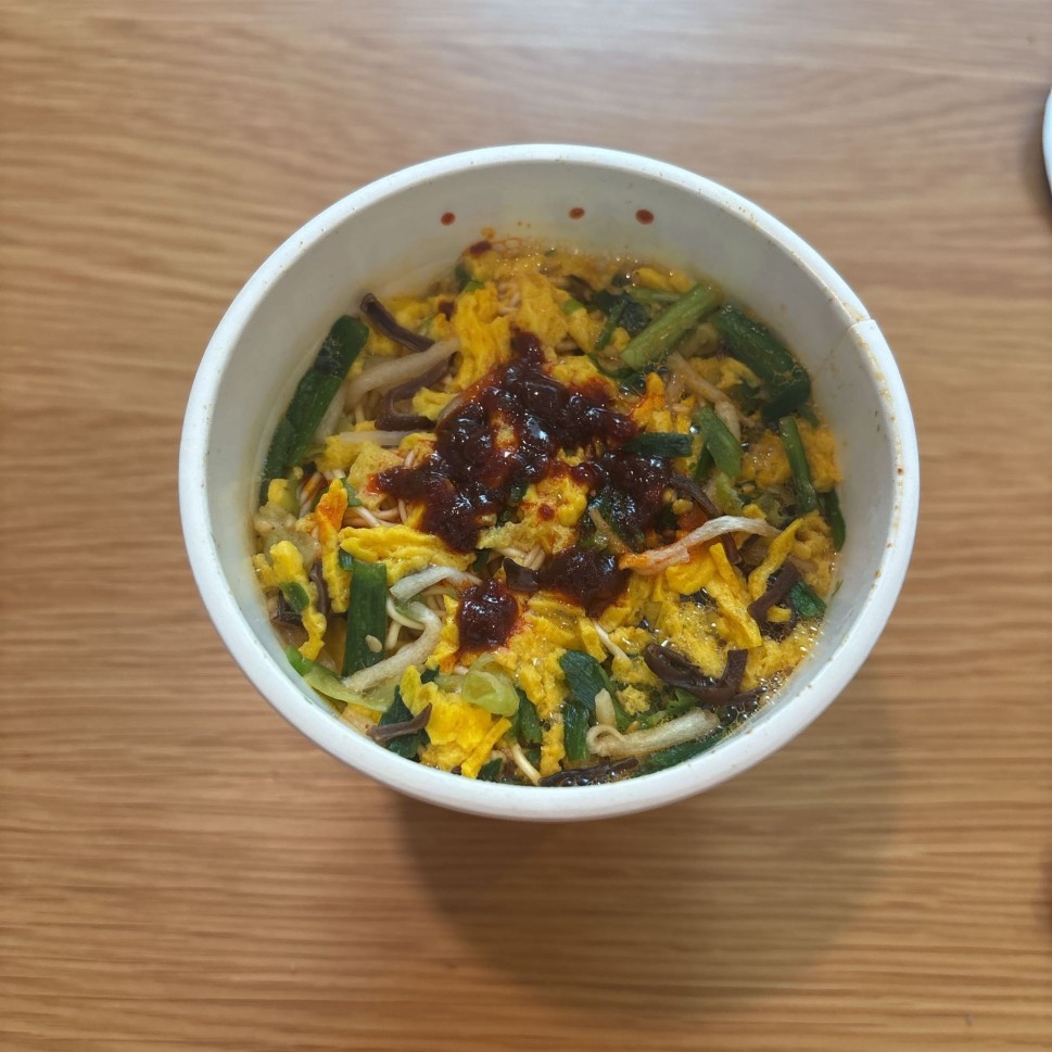 辛だるま 激辛玉子とじ麺  