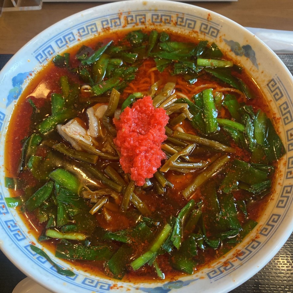 満州にらラーメン醤油 ガリガリ