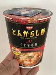 とんがらし麺 うま辛海鮮 ５ 激辛（辛さ調節パウダー全使用）