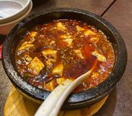 頂天石焼き麻婆豆腐 中辛，激辛，地獄辛