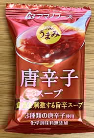 The うまみ 唐辛子スープ