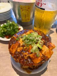 こぼれ麻婆豆腐