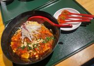 麻婆まぜ麺 3辛＋辛スプーンx3